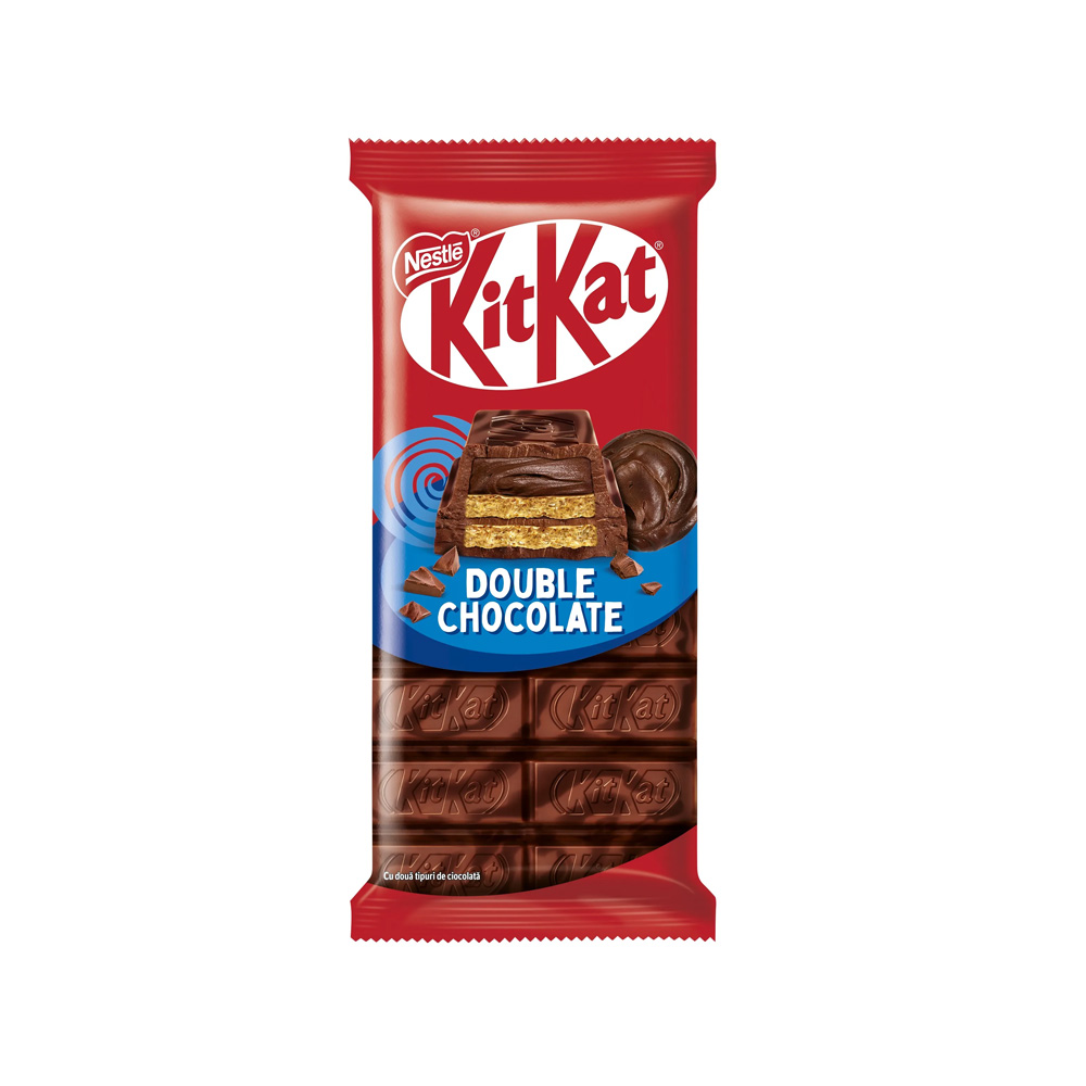 Qokollate Kit Kat Double Choco Tablet 99gr