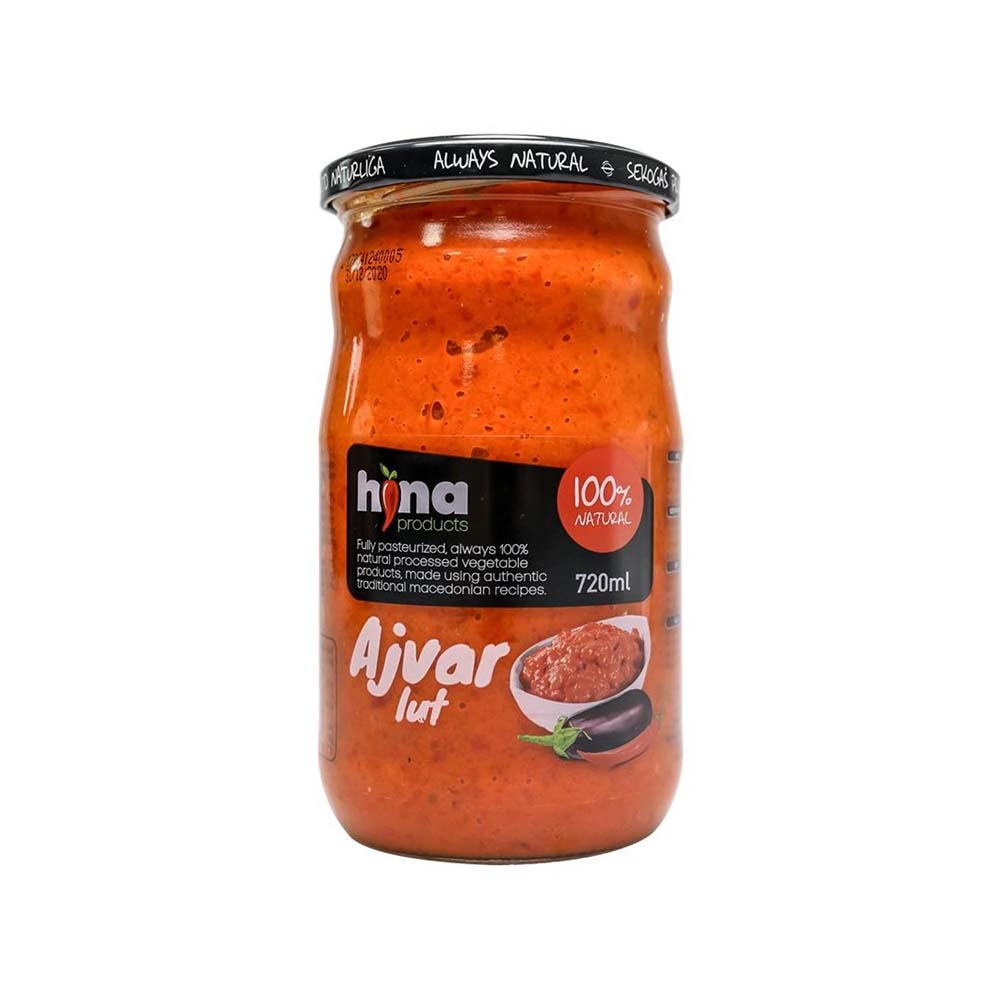 Ajvar Djeges Hina 720ml (12)