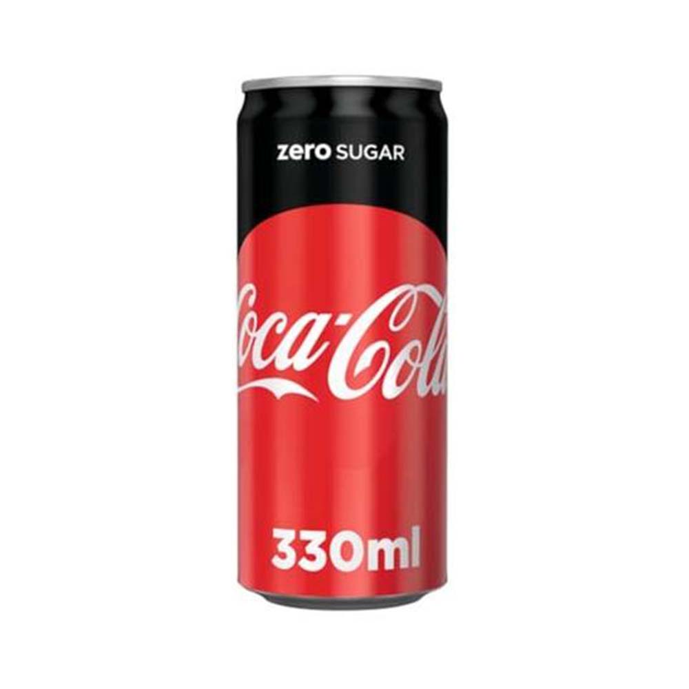 Pije e Gazuar Coca Cola 0.33l Zero (24)
